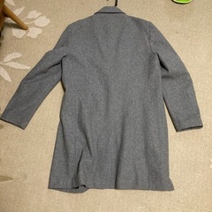 受付中　gu メンズ　コート　サイズLの画像
