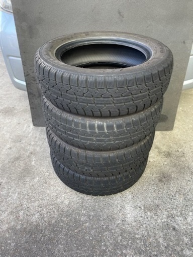 はめ替え工賃込み！19年製165/65R14 TOYOスタッドレス ガリットGIZ 中古4本セット！