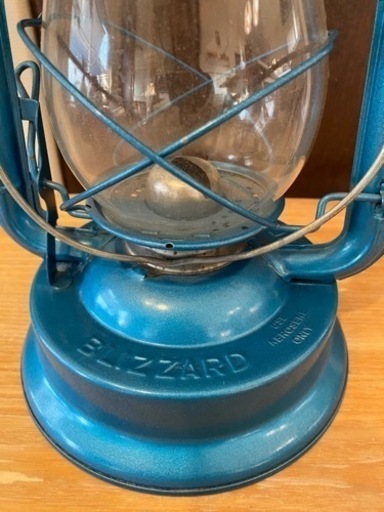 お取引中　DIETZ BLIZZARD デイツ ブリザード ランタン No.80 ブルー 青 Dietz