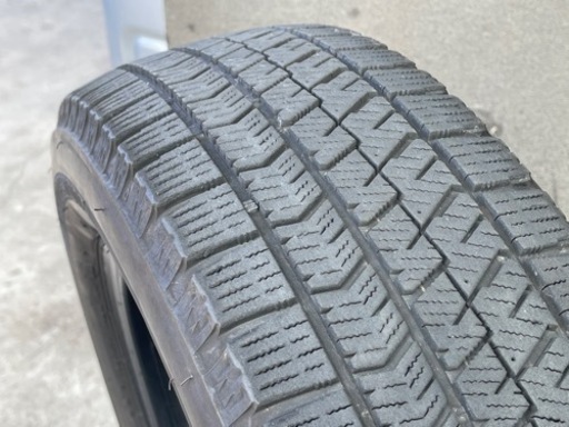 はめ替え工賃込み！165/65R14 ブリヂストンスタッドレス ブリザックVRX2 中古4本セット！