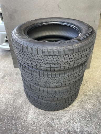 はめ替え工賃込み！165/65R14 ブリヂストンスタッドレス ブリザックVRX2 中古4本セット！