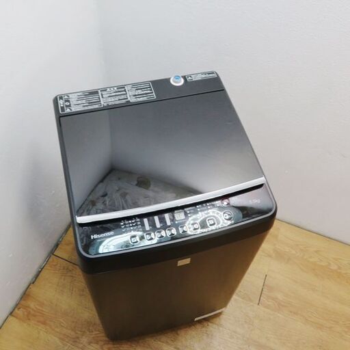 配達設置無料！ 2019年製 おしゃれブラックカラー 5.5kg 洗濯機 LS06
