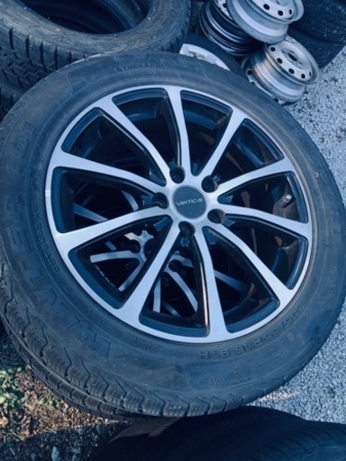 冬タイヤ 205/55R16 プリウス等用アルミホイール付きスタッドレス 4本組