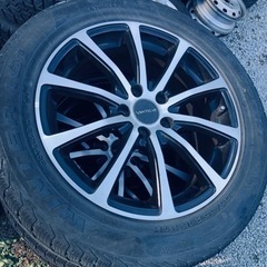 冬タイヤ 205/55R16 プリウス等用アルミホイール付きスタ...