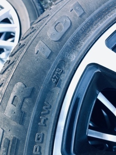 冬タイヤ 205/55R16 プリウス等用アルミホイール付きスタッドレス 4本組