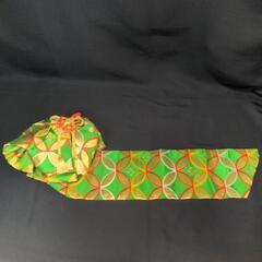 作り帯と帯締め、帯揚げのセットの画像