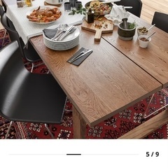 IKEA 6人掛けダイニングテーブルの画像