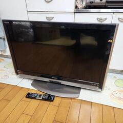 値下げしました！SHARP 液晶テレビ ブルーレイ内蔵型 32インチ