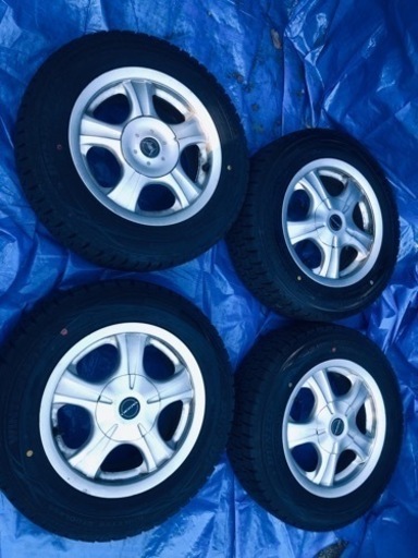 冬タイヤ 175/70R14 コンパクトカー用アルミホイール付きスタッドレス4本組