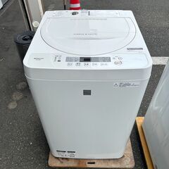 洗濯機 シャープ 2018年 4.5kg ES-G4E5-KW せんたくき💳自社配送時🌟代引き可💳※現金、クレジット、スマホ決済対応※【3ヶ月保証★送料に設置込】