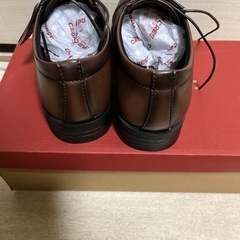 メンズ革靴24.5cm撥水ストレッチの画像