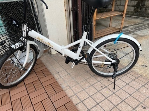 折りたたみ自転車　ほぼ未使用品