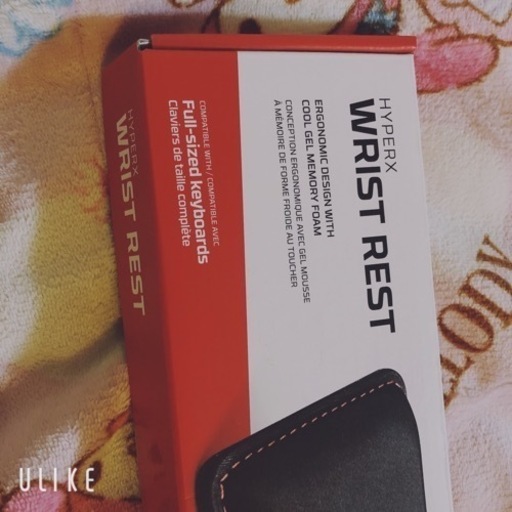 早い者勝ちゲーミングキーボードとひじおき