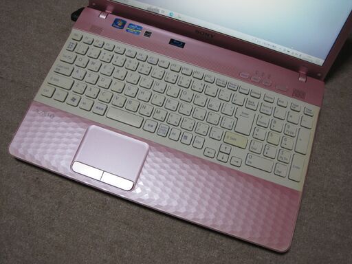 Win10 SONY ソニーSVE151B11N Core i5-2450M メモリ8G 新品高速SSD256GB ブルーレイ off