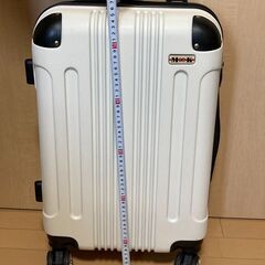 【決まりました】キャリーバッグ（白）