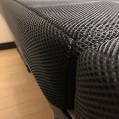 明日のお昼頃引取り可能な方！20%オフしました　組み立ての要らない折りたたみ高脚ベッドの画像