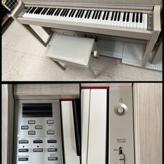 YAMAHA/ヤマハ 電子ピアノ Clavinova クラビノーバ 88鍵 CLP-535WA 2015年製 ホワイトアッシュ調 イス付【ユーズドユーズ名古屋天白店】J2327の画像