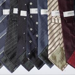 ネクタイARMANI COLLEZIONI 10本まとめて5000円です。の画像
