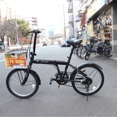 折りたたみ自転車ーJEEP −20インチ