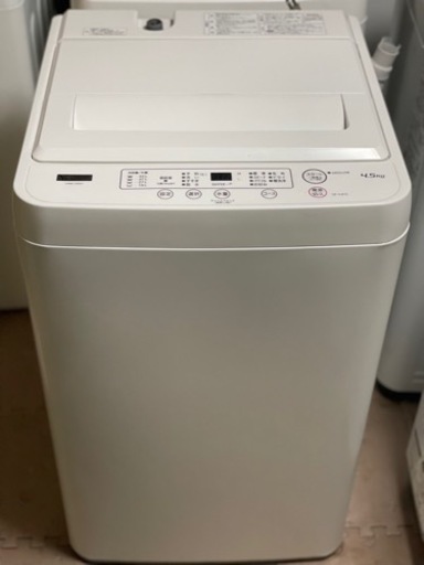 送料・設置込み　洗濯機　4.5kg ヤマダ　2020年製造