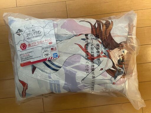 一番くじ エヴァゲリオン　アスカ　クッション　C賞