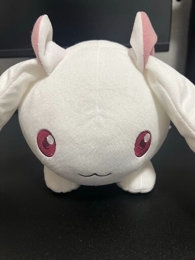 魔法少女まどか☆マギカ　キュゥべえ　ビッグぬいぐるみ　寝そべりver