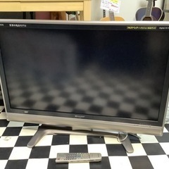 【リサイクルサービス八光　田上店　安心の1か月保証　配達・設置OK】シャープ SHARP 37V型液晶テレビ　AQUOS　LC-37GX3W