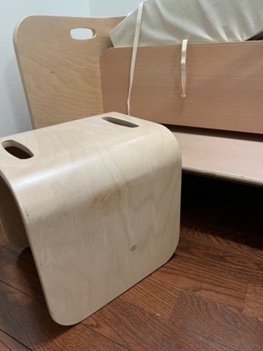hoppl  コロコロデスク&チェア　3点セット