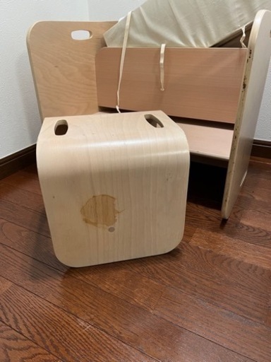 hoppl  コロコロデスク&チェア　3点セット