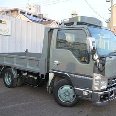 いすゞ　エルフ　3ｔダンプメッキパーツ　全塗装済　