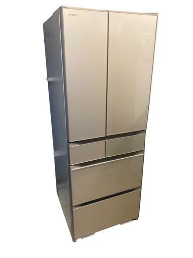 日立 HITACHI ノンフロン冷凍冷蔵庫 R-HW60R(XN)型 2021年製 602L 6ドア 美品 直接引取大歓迎‼