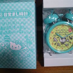 非売品★ちびギャラリー×Hello kitty★目覚まし時計