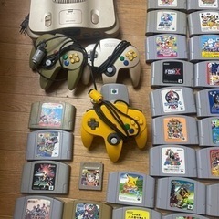 最終値下げ‼️64本体セット　カセット45本　早い者勝ち！の画像