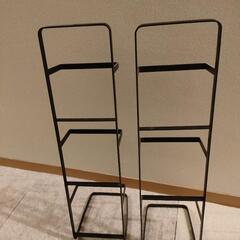 【お譲り先決まりました】TOWERシリーズ　オープンDVDラック２台