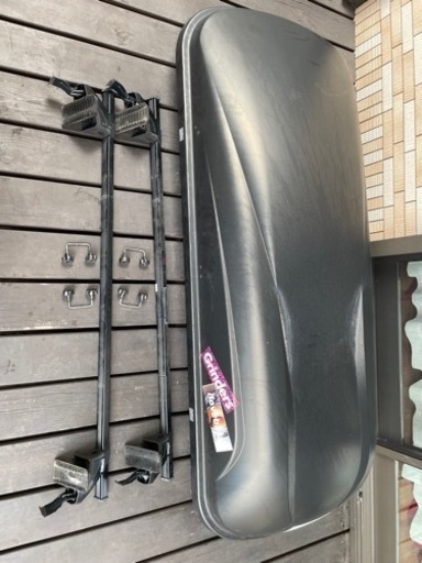 ルーフボックスInno BR764 ベースキャリア　ラパン　HE21S