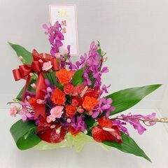 夕方の短時間／お花屋スタッフの画像