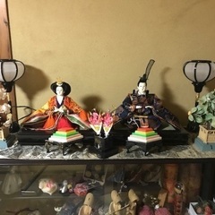 お内裏様とお雛様の画像