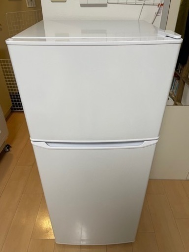 ハイアール 冷蔵庫 ２ドア 右開き １３０Ｌ　JR-N130B-W ホワイト