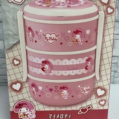 新品未開封♡非売品/マイメロディ＊３段ピクニックランチボックス