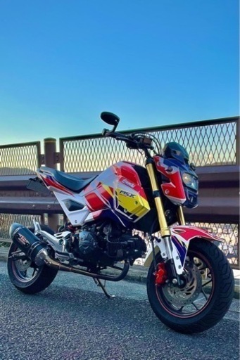 ホンダ グロム jc61 後期  NSR250 mc28 カラー 実働車