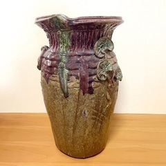 信楽焼(しがらきやき) 傘立て壺花瓶花器 (Tenny) 中津のインテリア雑貨