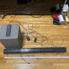 【良音質、サブウーハー付き】①スピーカー/GRND-TVSPK0...