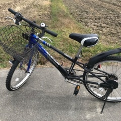 子ども用自転車　22インチ　変速機付き