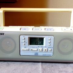 SONY製CFD-W78 CDラジオカセットコーダーはいかが？
