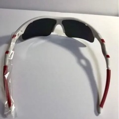 【新品】スポーツサングラス　フレーム白　未使用‼️の画像