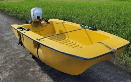 ボート  2馬力エンジンセット お話中