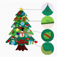 クリスマスツリー　タペストリー　の画像