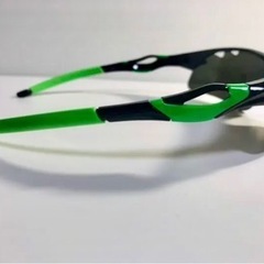 【新品】スポーツサングラス　フレーム:グリーン　未使用‼️の画像