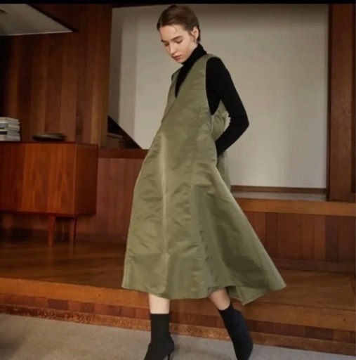 ELLIE ジャンパースカート KHAKI