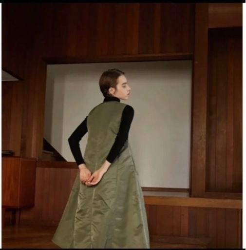 ELLIE ジャンパースカート KHAKI